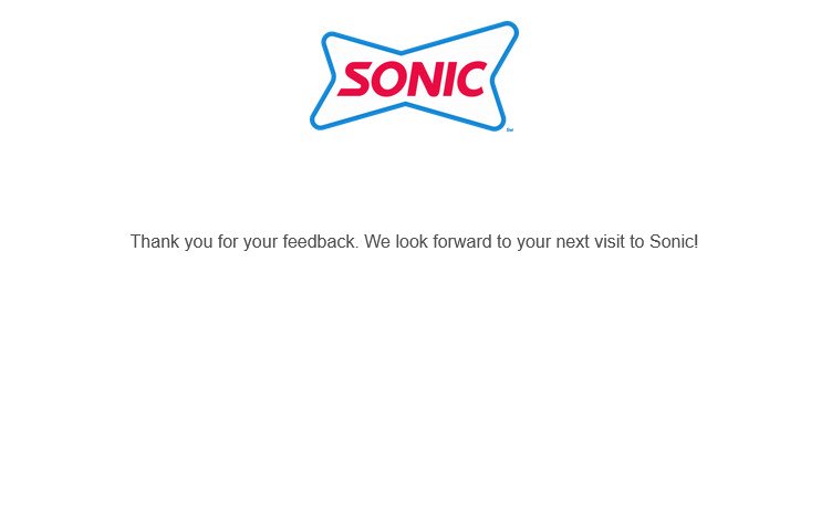 Share Your Feedback SonicDrivein -13