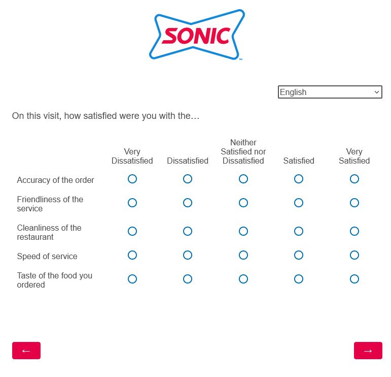 Share Your Feedback SonicDrivein -8