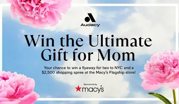 Macy’s Mother’s Day Giveaway: Get Mom a $2,500 shopping spree and a trip to New York City!