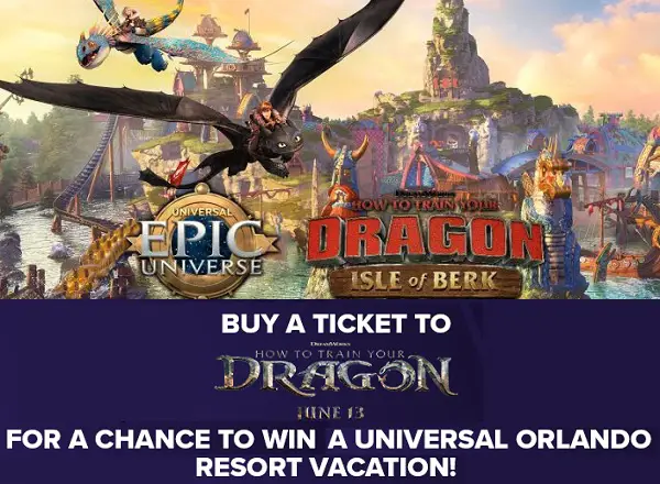 Fandango's Epic Universe Sweepstakes