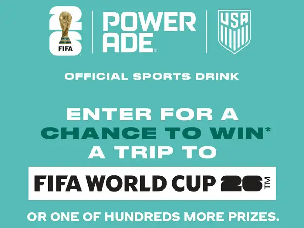 The Powerade Spin to Win Instant Win Game and Sweepstakes