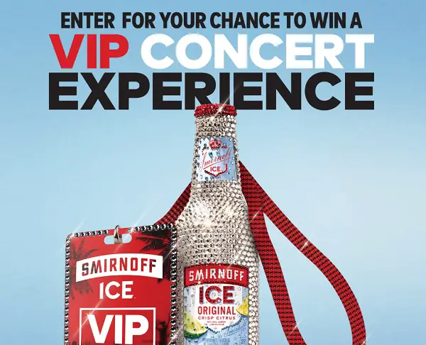 Smirnoff Ice SMASH Ultimate Summer Ticket Sweepstakes