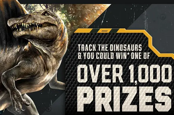 The 2025 Quaker Jurassic World – Track the Dinosaurs Giveaway