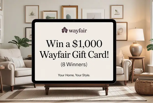 Wayfair Chair-ades Challenge Sweepstakes 202