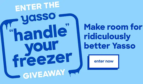 YASSO frozen Greek yogurt bars.